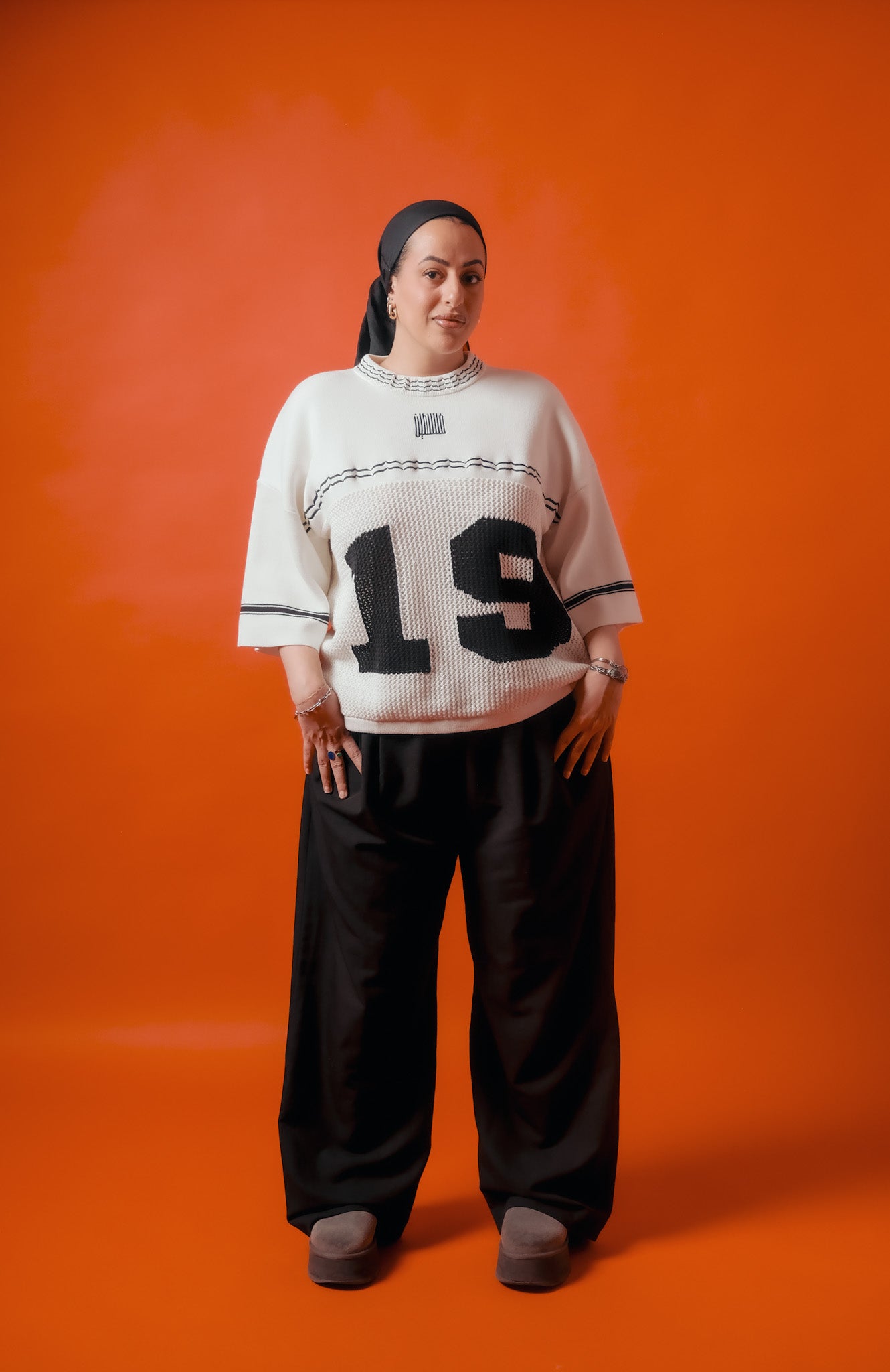 Keffiyeh Knit Jersey