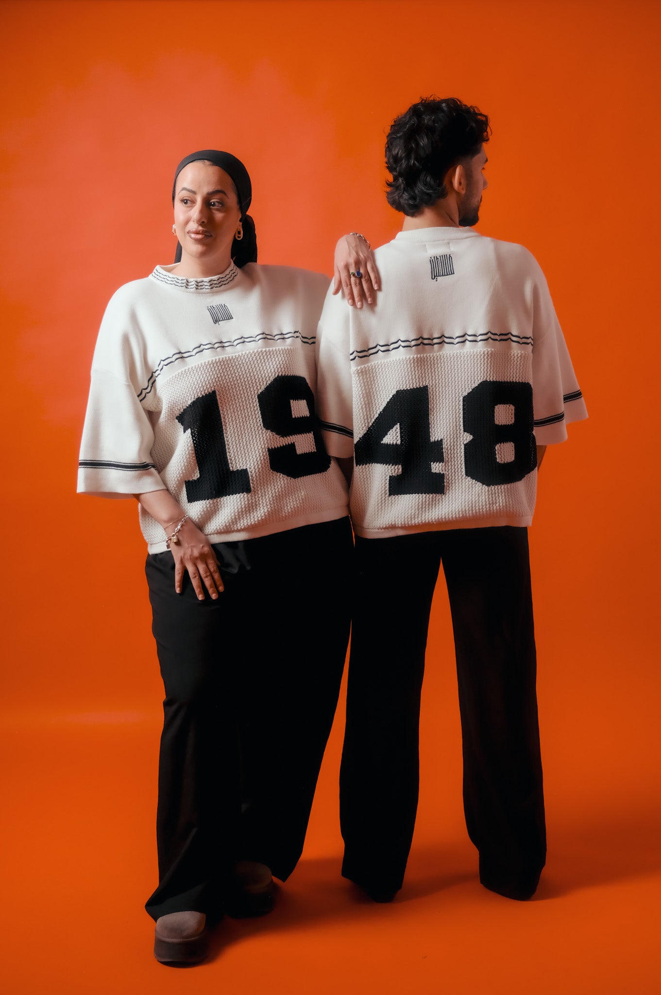 Keffiyeh Knit Jersey