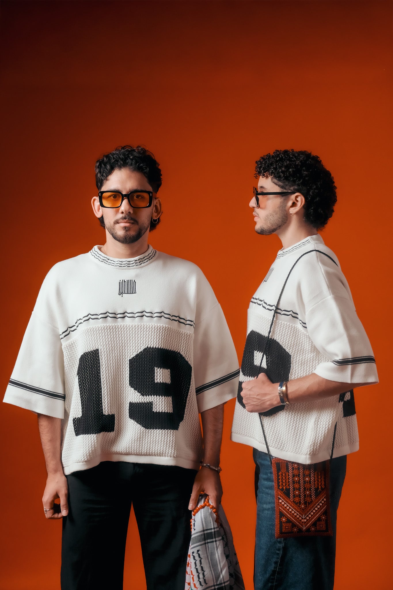 Keffiyeh Knit Jersey